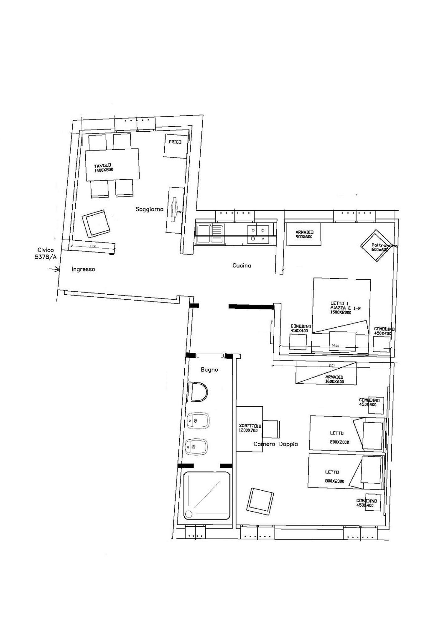 Apartment Rosso *